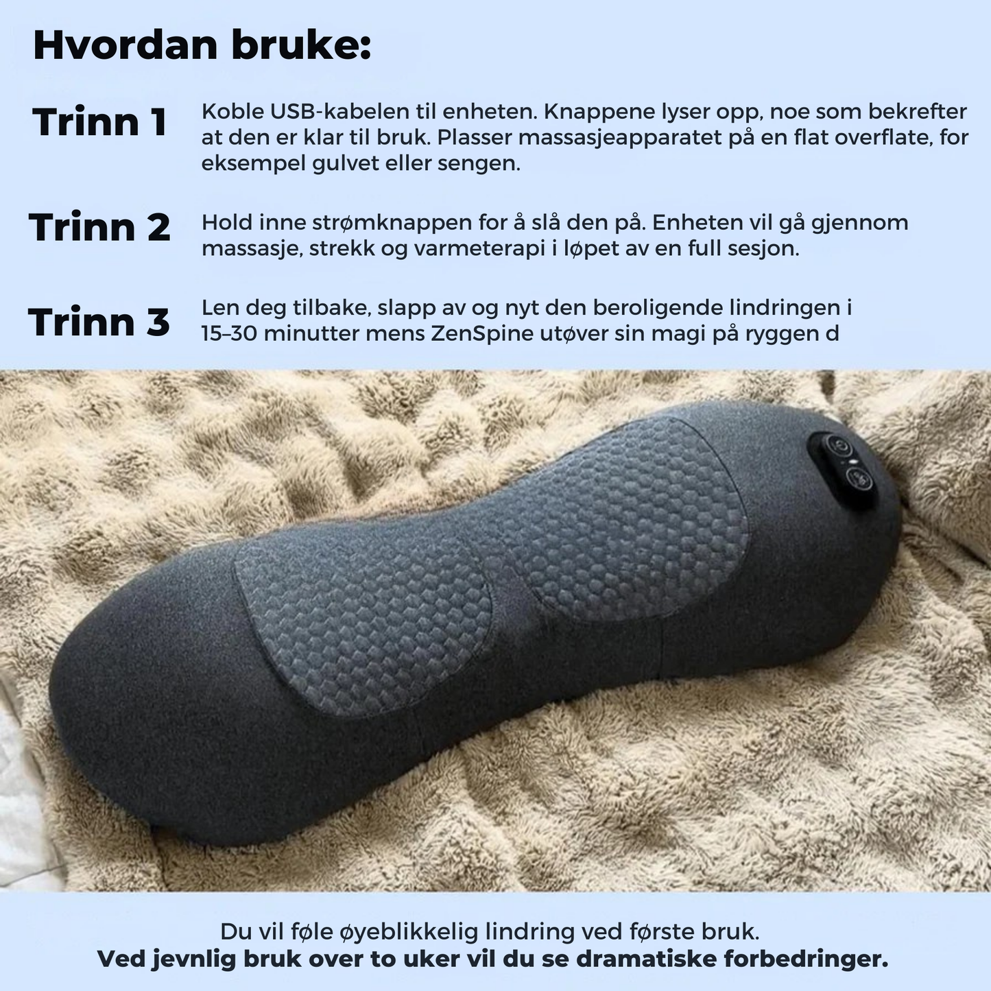 ZenSpine™ Tripleterapi-Massasjer